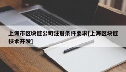 上海市区块链公司注册条件要求[上海区块链技术开发]